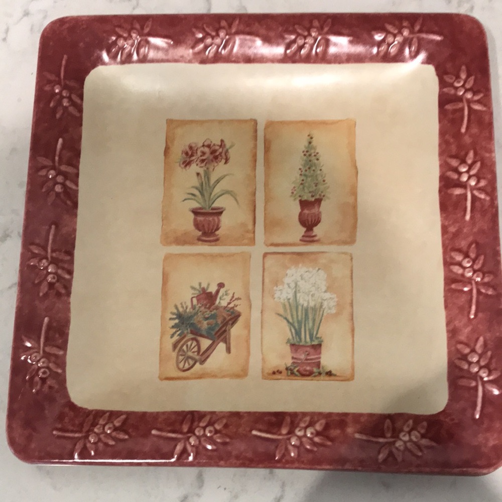 Sonoma Winter Fields plate.
